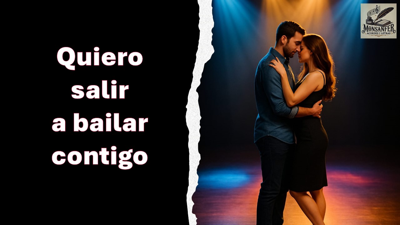 Análisis literario de mi canción: Quiero salir a bailar contigo. El baile como metáfora de la vida en pareja