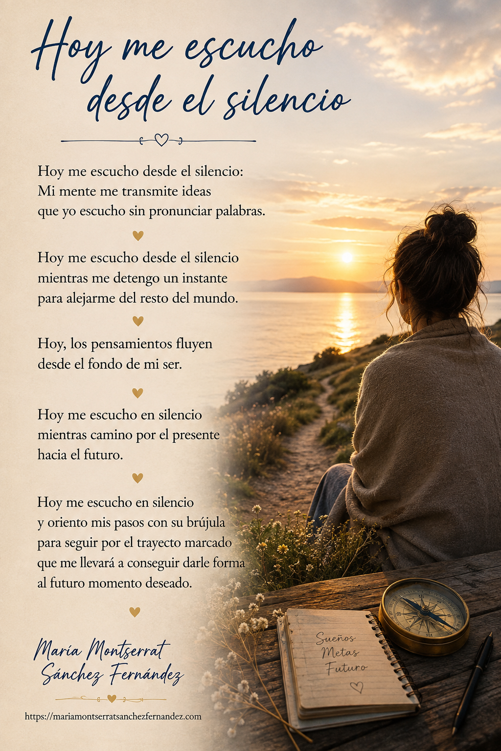 Poema para escucharnos en soledad: Hoy me escucho desde el silencio